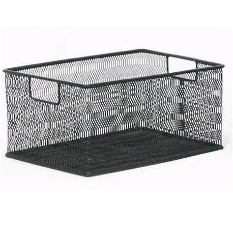 clip together metal mesh storage boxes|metal mesh cabinet organizer target.